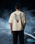 Camiseta Oversized Mercedes - Lobo Japonês