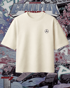 Camiseta Oversized Mercedes - Lobo Japonês