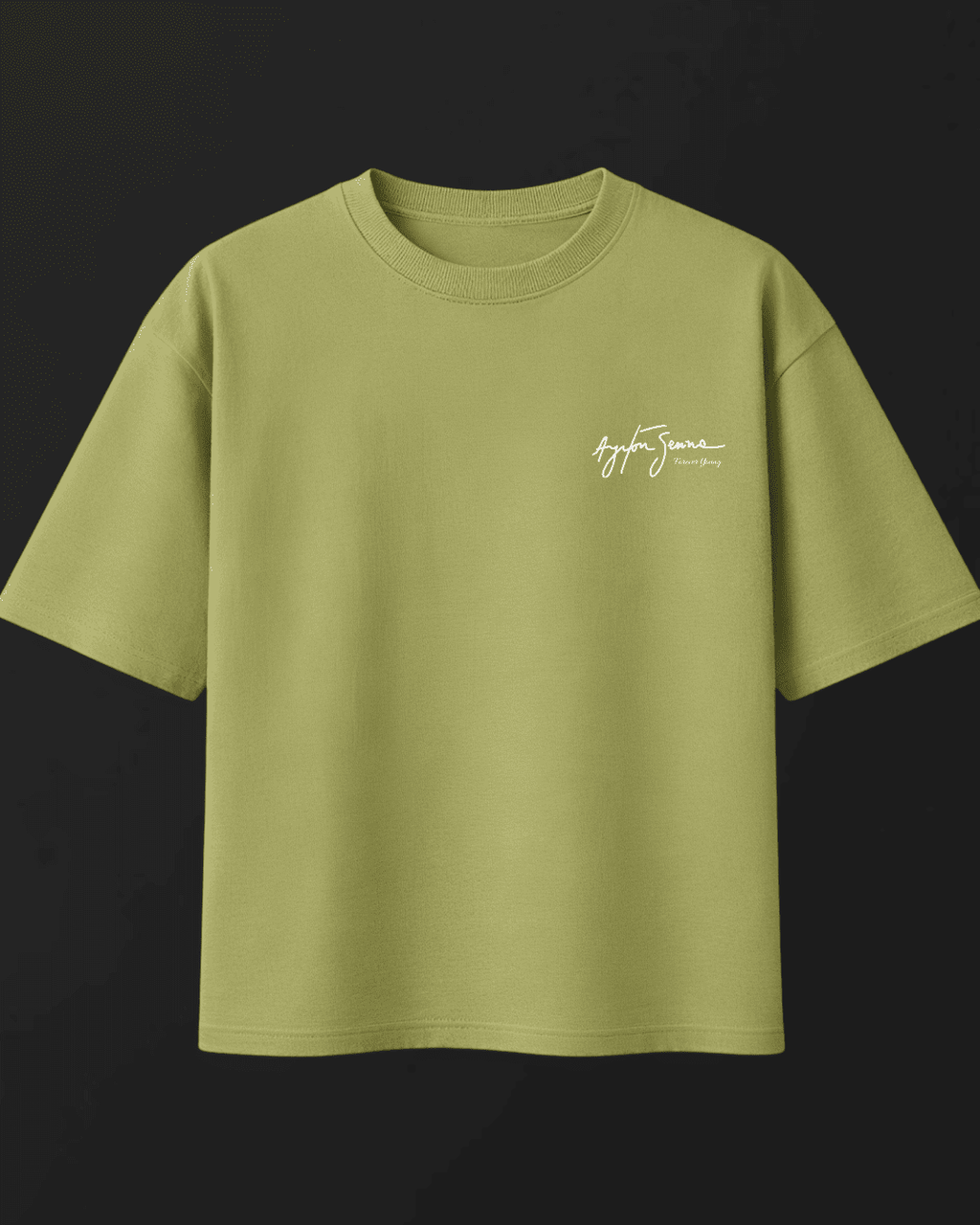 Camiseta Oversized Ayrton Senna - Vencer é mais que uma escolha