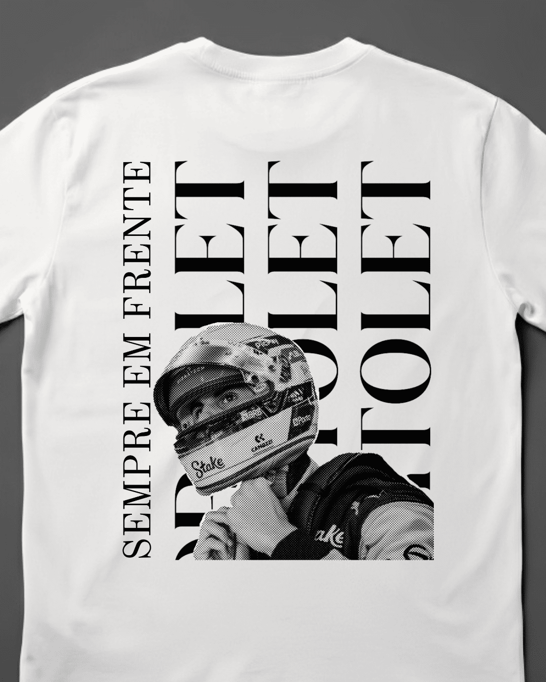 Camiseta Unissex Gabriel Bortoleto - Sempre em frente