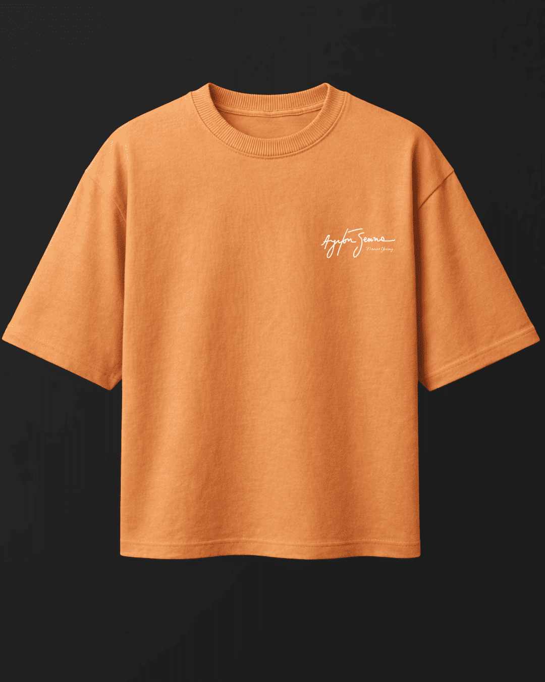 Camiseta Oversized Ayrton Senna - Vencer é mais que uma escolha