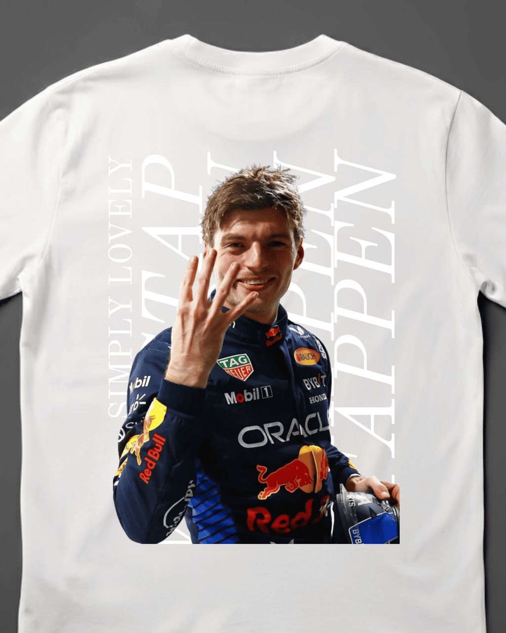 Camiseta Unissex Max Verstappen - Simply Lovely