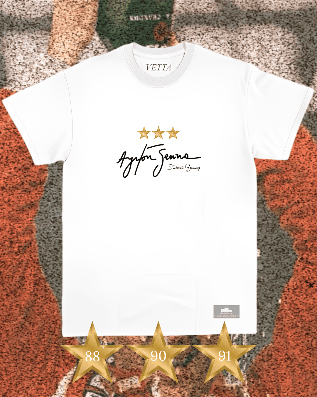 Camiseta Unissex Ayrton Senna -  Muita fé em Deus