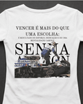 Blusa Baby Look Ayrton Senna - Vencer é mais que uma escolha