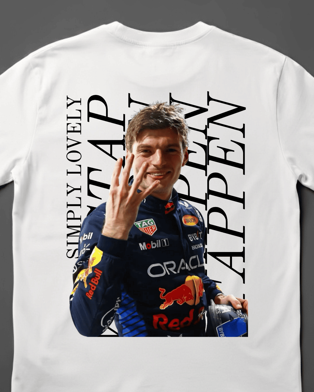 Camiseta Unissex Max Verstappen - Simply Lovely EB