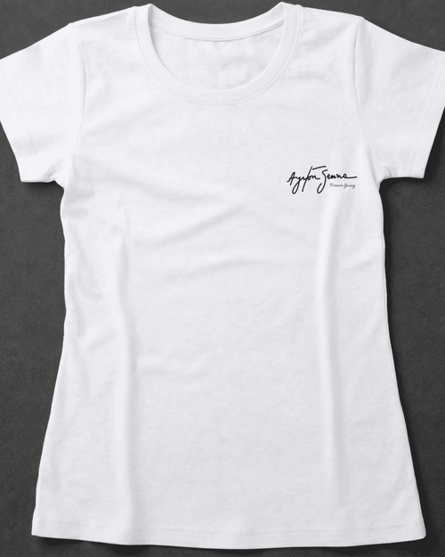 Blusa Baby Look Ayrton Senna  - O medo me fascina