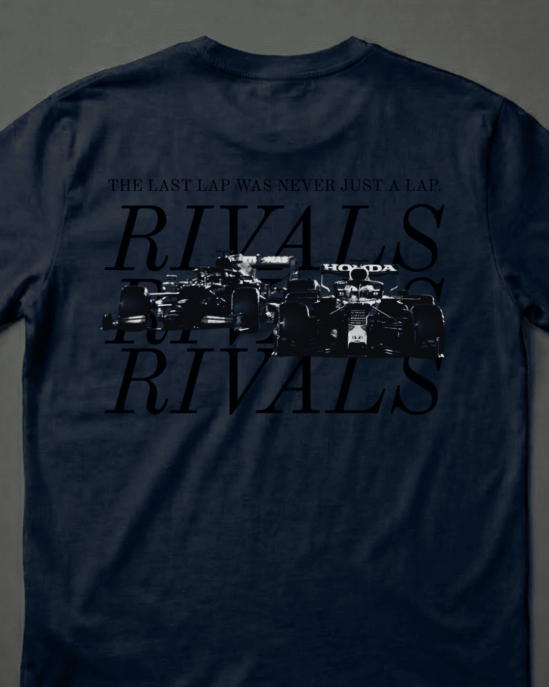 Camiseta Unissex Verstappen vs Hamilton - Última volta