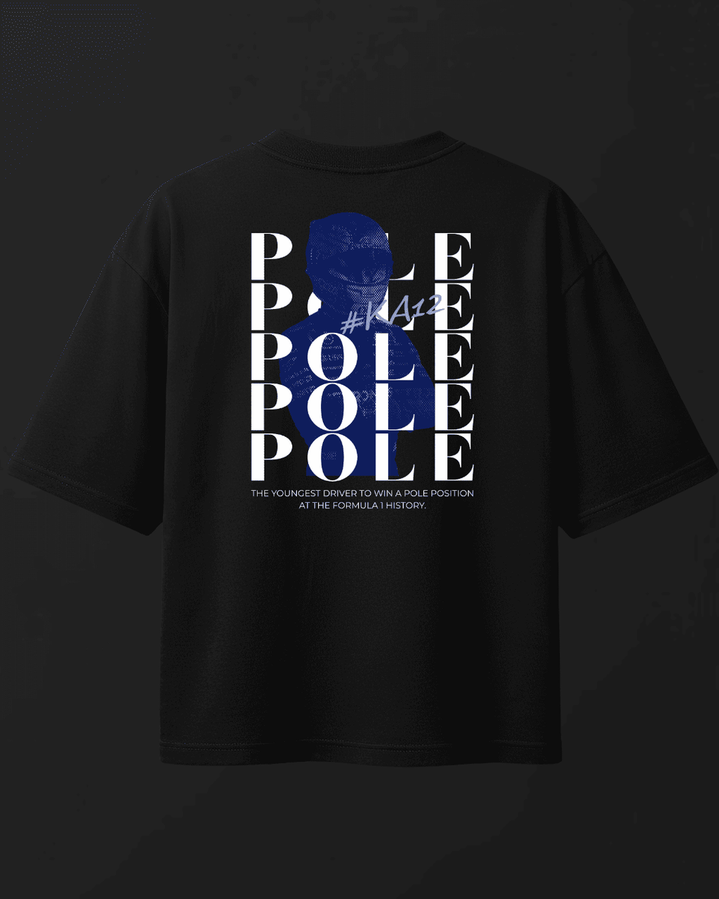 Camiseta Oversized Kimi Antonelli - O mais jovem Pole Position