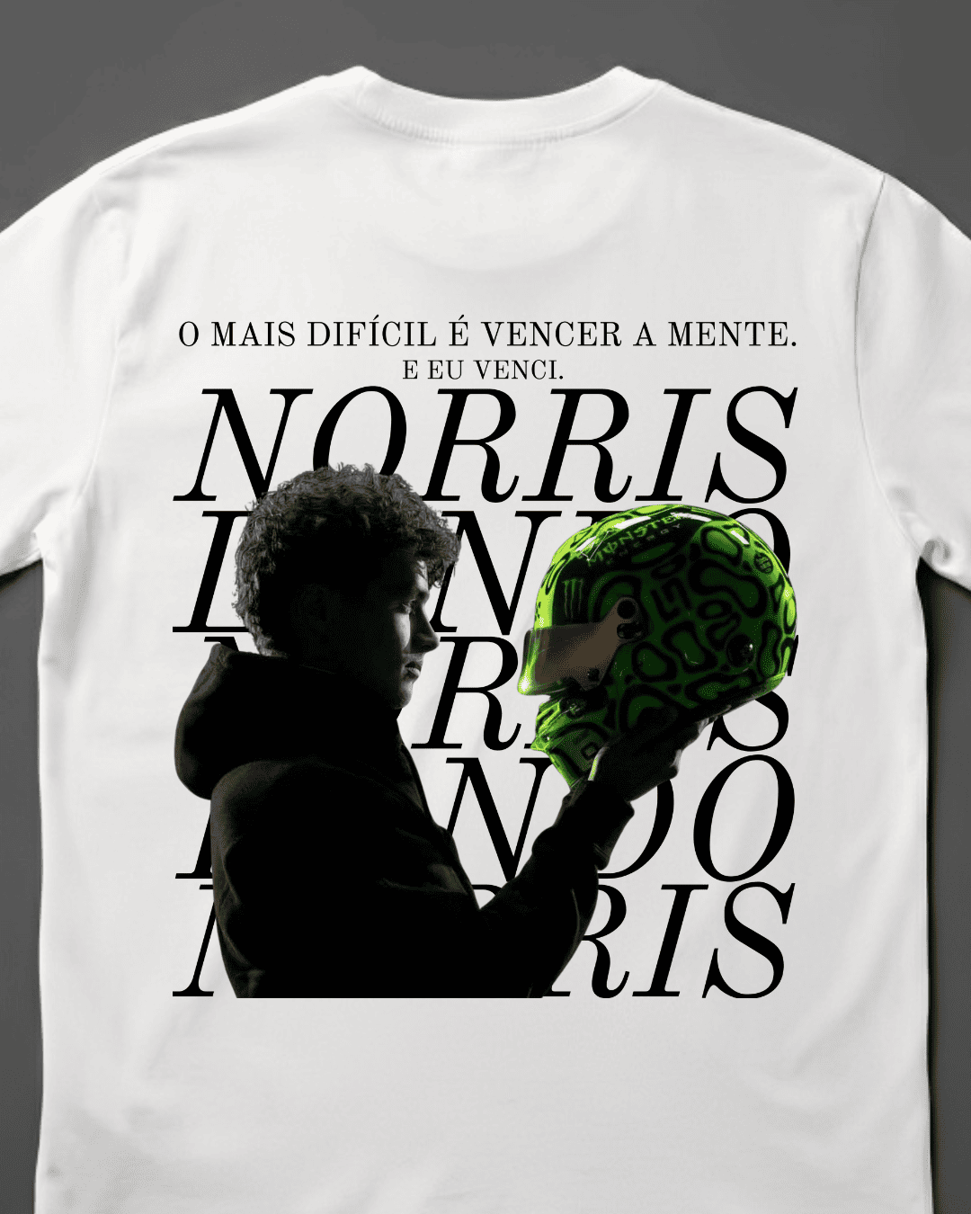 Camiseta Unissex Lando Norris - Eu venci