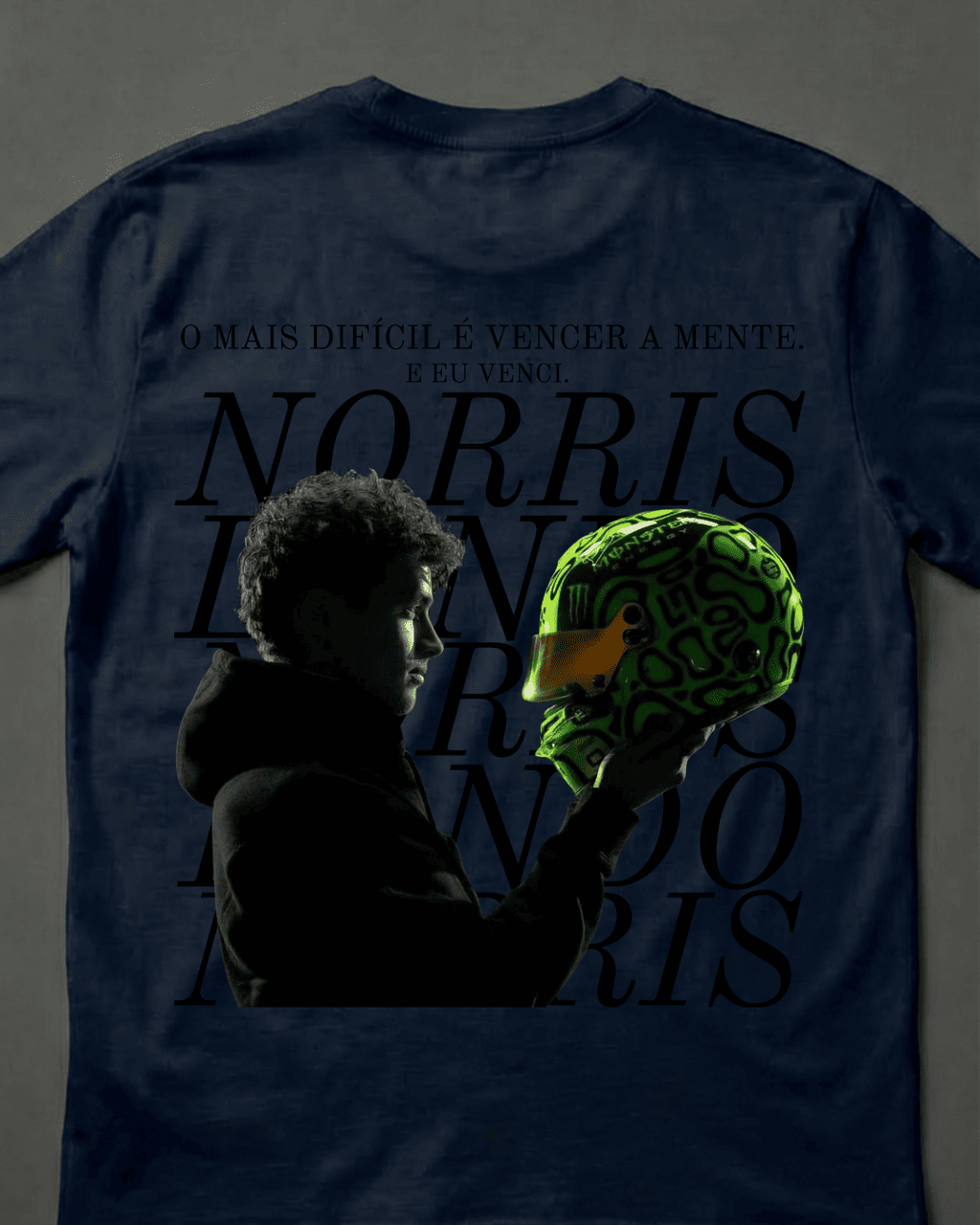Camiseta Unissex Lando Norris - Eu venci