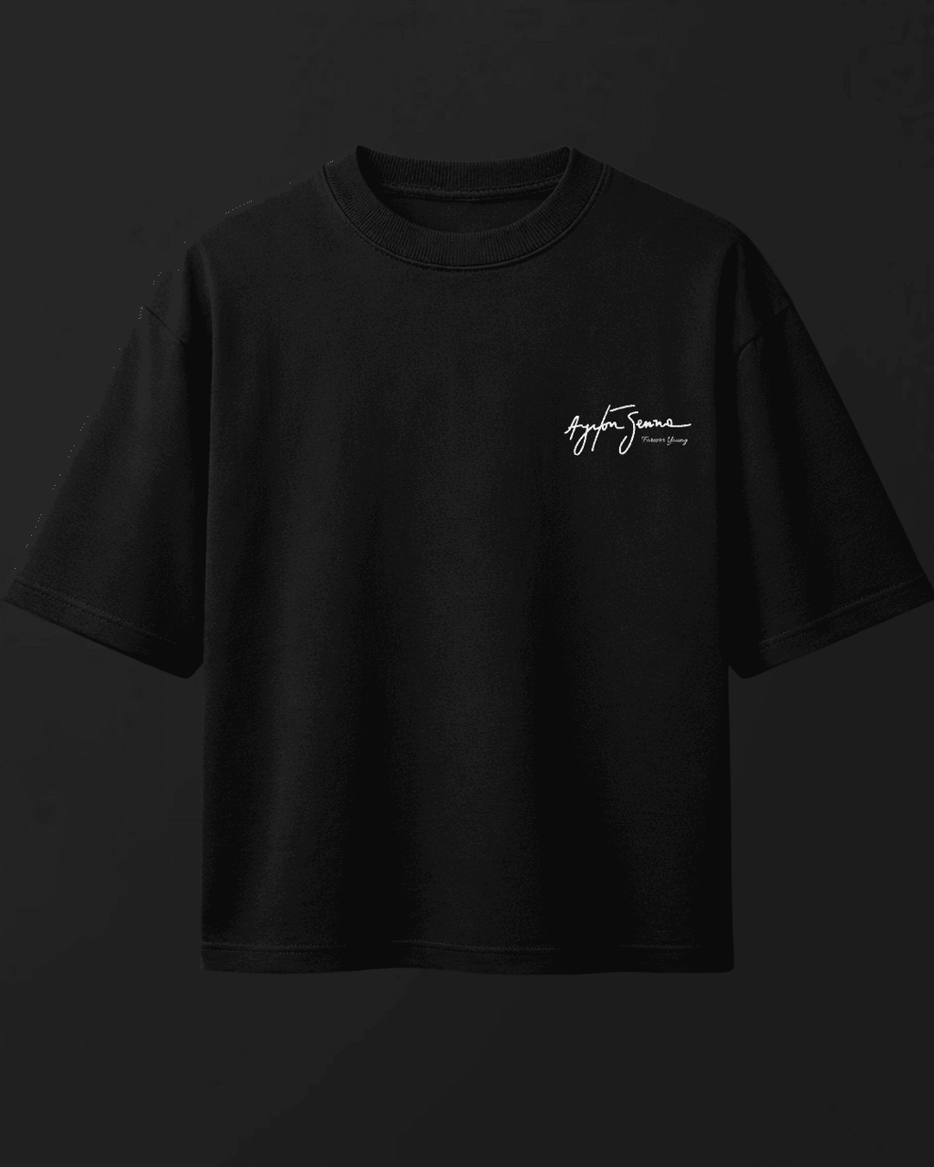 Camiseta Oversized Ayrton Senna - Vencer é mais que uma escolha