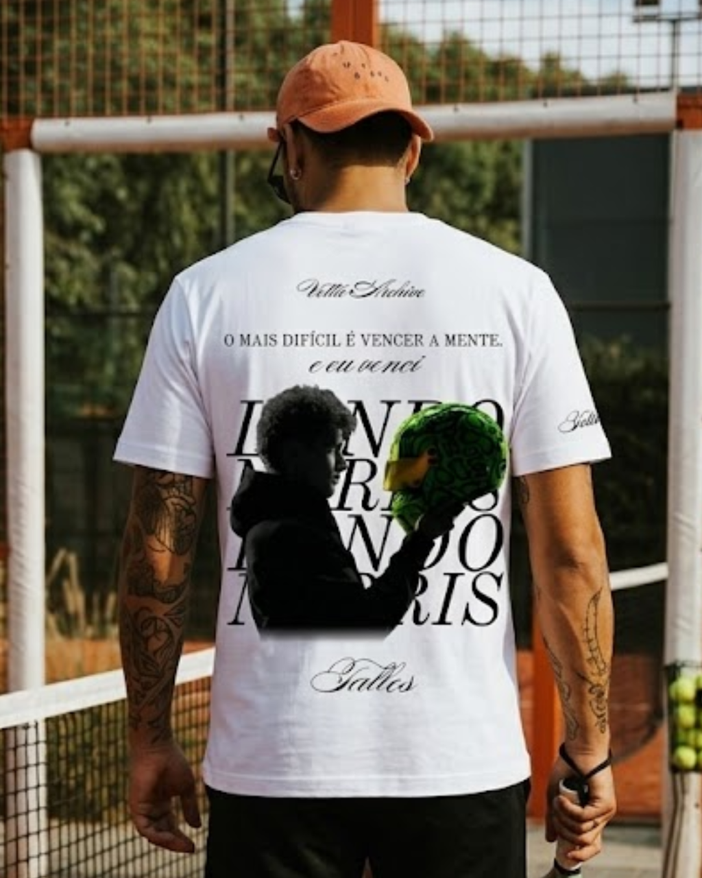 Camiseta Tradicional Lando Norris - Eu venci