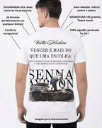 Camiseta Unissex Ayrton Senna - Vencer é mais que uma escolha