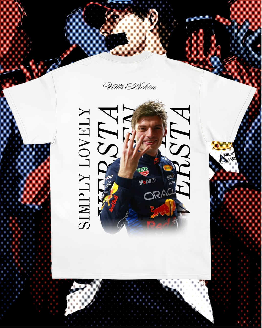 Camiseta Tradicional Max Verstappen - Simply Lovely