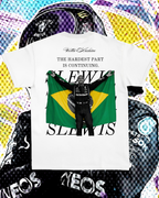 Camiseta Tradicional Lewis Hamilton - The hardest part is continuing