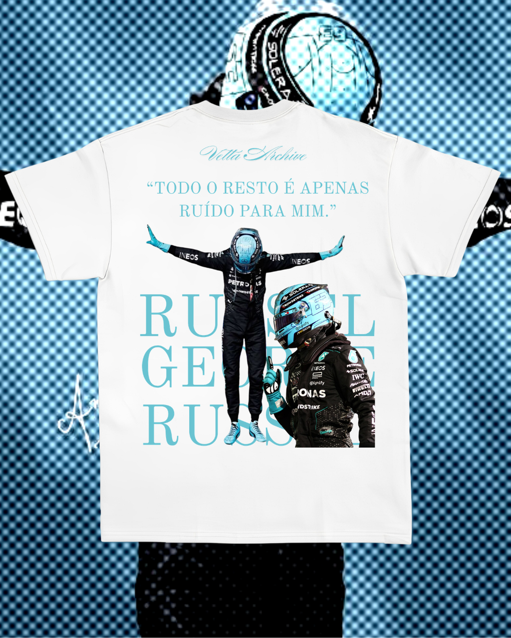 Camiseta Tradicional George Russell - Ruído para mim