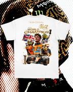 Camiseta Tradicional Lando Norris - World Champion 2025