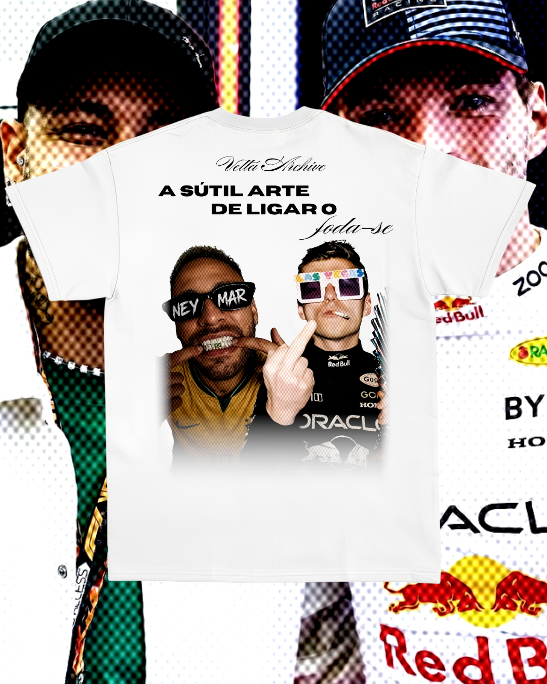 Camiseta Tradicional Neymar Jr by Max Verstappen - Foda-se