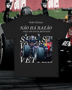 Camiseta Tradicional Vettel - Não há razão para não estar motivado