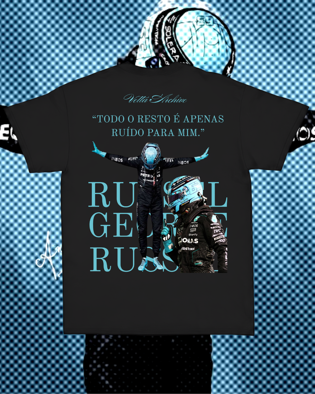 Camiseta Tradicional George Russell - Ruído para mim