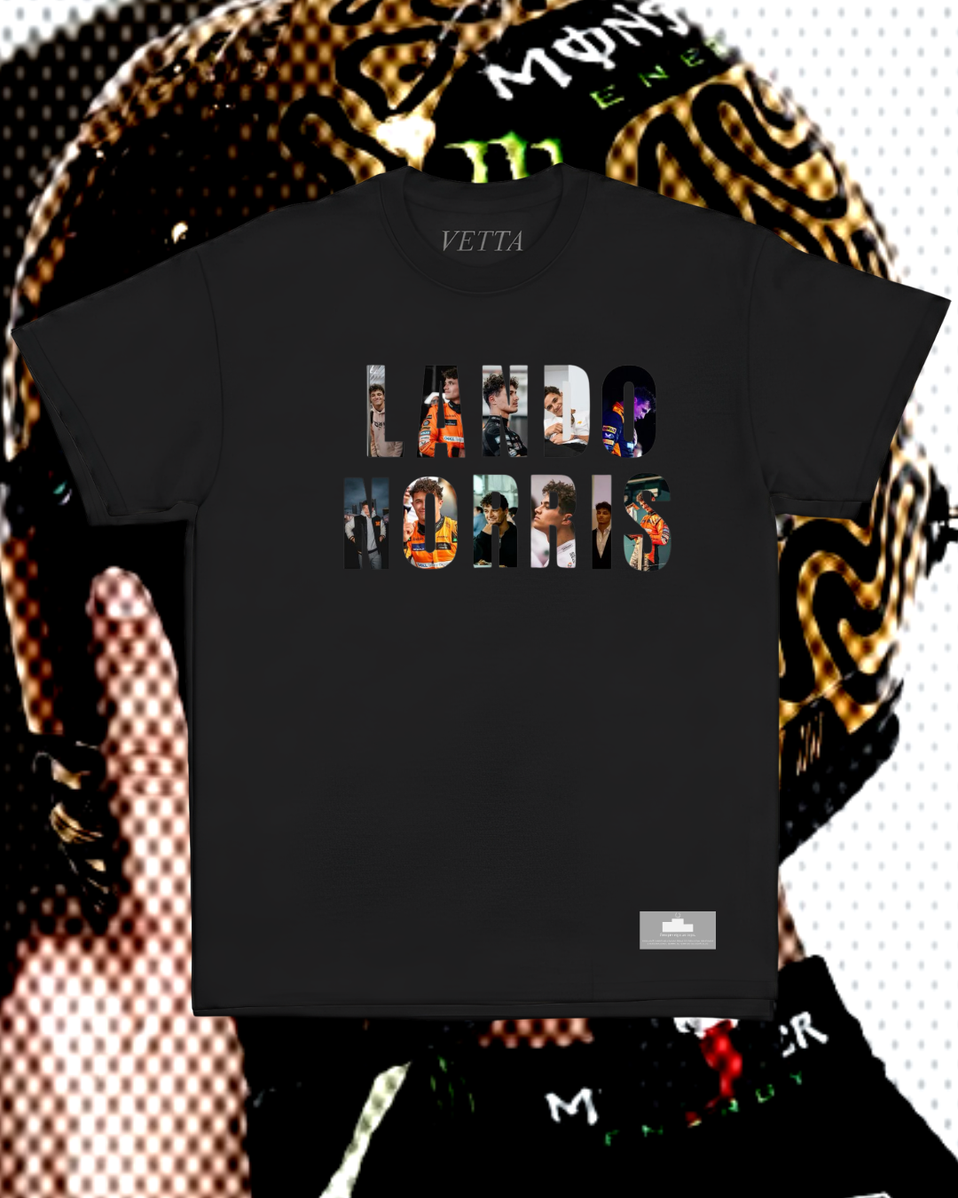 Camiseta Tradicional Lando Norris - World Champion 2025