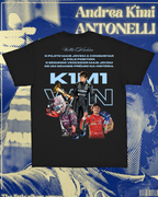 Camiseta Tradicional Kimi Antonelli - O Segundo mais jovem a vencer