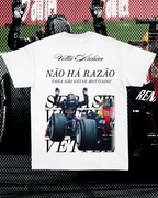 Camiseta Unissex Vettel - Não há razão para não estar motivado