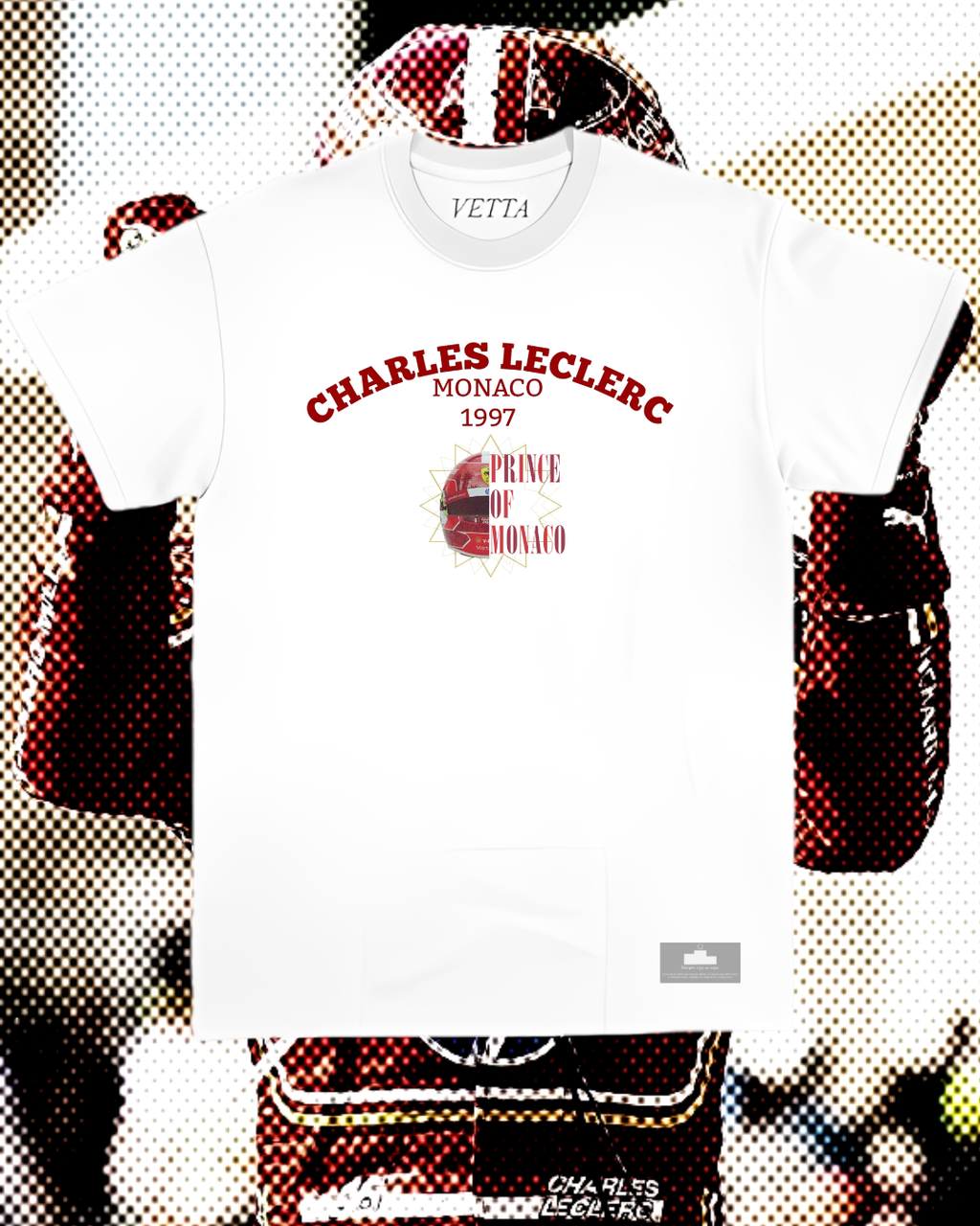 Camiseta Tradicional Charles Leclerc - The summer i crashed out