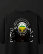 Camiseta Oversized Bortoleto - O verde e amarelo ainda corre