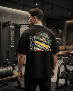 Camiseta Oversized Ayrton Senna - O medo me fascina